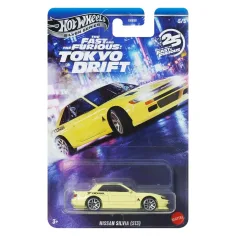 Hot Wheels: Смъртоносен контрол Nissan Silvia S13 малка кола 1/64 - Mattel