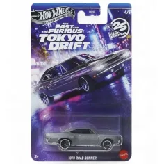 Hot Wheels: Смъртоносна надпревара 1970 Road Runner количка 1/64 - Mattel