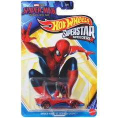 Hot Wheels: Superstar Speeders Спайдърмен Ел Сегундо Купе количка 1/64 - Mattel