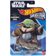 Hot Wheels: Superstar Speeders Star Wars Grogu Ollie Rocket количка 1/64 - Mattel
