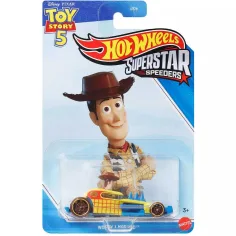 Hot Wheels: Superstar Speeders Toy Story 5 Woody количка 1/64 - Mattel