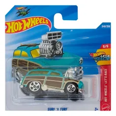 Hot Wheels: Surf 'N Turf синьо количка 1/64 - Mattel изображение 1
