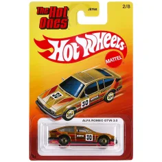 Hot Wheels: The Hot Ones Alfa Romeo GTV6 3.0 количка 1/64 - Mattel изображение 1