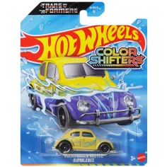 Hot Wheels: Transformers Volkswagen Beetle Bumblebee цветоизменяща се количка 1/64 - Mattel