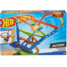 Hot Wheels Удивителен циклон комплект за игра - Mattel