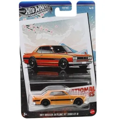 Hot Wheels: Винтидж 1971 Nissan Skyline HT 2000 GT-R количка 1/64 – Mattel
