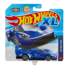 Hot Wheels XL: 2016 Ford GT Race количка 1/43 - Mattel