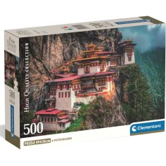 HQC The Tiger's Nest - Гнездо на тигри пъзел 500 части - Clementoni