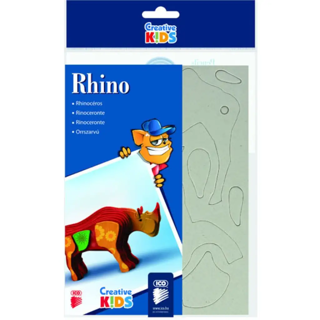 ICO: Creative Kids 3D носорог фигура