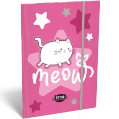 ICO: Lizzysuli Kittok stars котешка гумена папка A/4