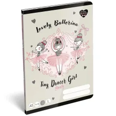 ICO: Lizzysuli Tiny Dancer Ballerina 1. клас линеен тетрадка A/5 14-32