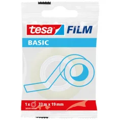Ico: Tesa Basic прозрачно тиксо 33 м x 19 мм