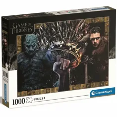Игра на тронове: Пъзел от 1000 части на дом Старк - Clementoni