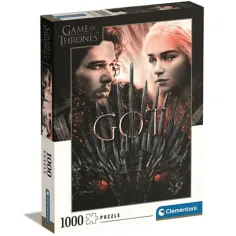 Игра на тронове: Пъзел с 1000 части - Clementoni