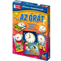 Играйки, опознаваме часовника настолна игра