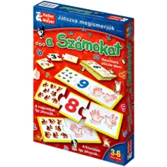 Играейки, ще научим числата настолна игра