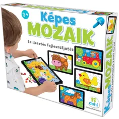 Илюстративен мозайка за вграждане развиваща игра