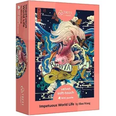 Impetous World Life кадифено меко на допир 500 части пъзел - Trefl