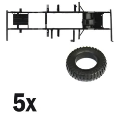Italeri 1/24 Land Rover 109 LWB всъдеходен модел изображение 5
