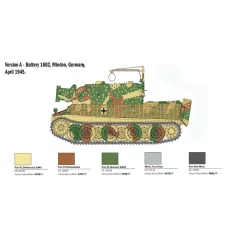 Italeri 1/35 38 cm RW 61 auf STURMMORSER TIGER танк модел изображение 3