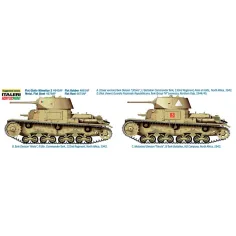 Italeri 1/35 Carro Armato M14/41 I Serie танков модел изображение 3