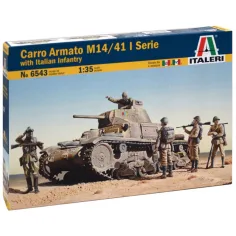 Italeri 1/35 Carro Armato M14/41 I Serie танков модел