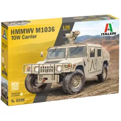 Italeri 1/35 HMMWV M1036 TOW Carrier военно превозно средство модел