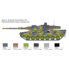 Italeri 1/35 Leopard 2A6 танк модел изображение 3
