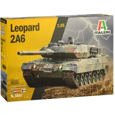 Italeri 1/35 Leopard 2A6 танк модел