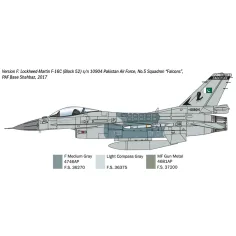 Italeri 1/48 F-16C Fighting Falcon изтребител модел изображение 5
