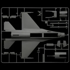 Italeri 1/48 F-16C Fighting Falcon изтребител модел изображение 7