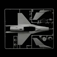 Italeri 1/48 F-16C Fighting Falcon самолетен модел изображение 7
