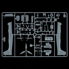 Italeri 1/48 Ju 87 B-2/R-2 Picchiatello самолетен модел изображение 4