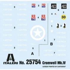 Italeri 1/56 Cromwell Mk. IV танк модел изображение 2