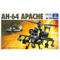 Italeri 1/72 AH-64 Apache хеликоптер модел