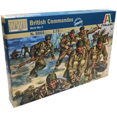 Italeri 1/72 Британски командоси Брит военни фигурки модел