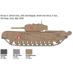 Italeri 1/72 Churchill Mk. III танк модел изображение 3