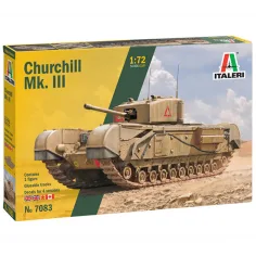 Italeri 1/72 Churchill Mk. III танк модел