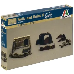 Italeri 1/72 Диорама на стени и руини