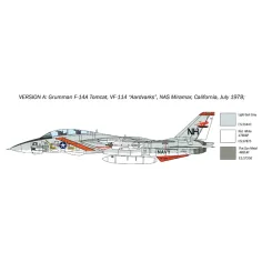 Italeri 1/72 F-14A Tomcat изтребител модел изображение 3