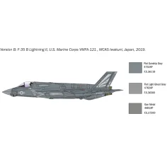 Italeri 1/72 F-35B Lightning II изтребител модел изображение 6