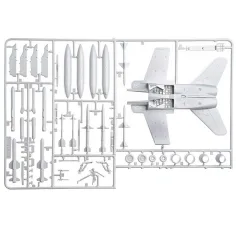 Italeri 1/72 F/A-18 Hornet изтребител модел изображение 3