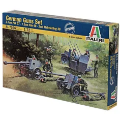 Italeri 1/72 Германски оръдия комплект
