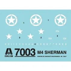 Italeri 1/72 M4A1 Sherman танк модел изображение 2