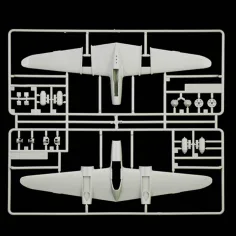 Italeri 1/72 P-38J Lightning самолетен модел изображение 6