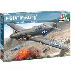 Italeri 1/72 P-51A Mustang изтребител модел