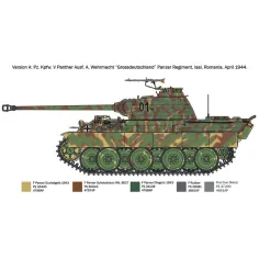 Italeri 1/72 Pz. Kpfw. V Panther Ausf. A Пантера танк модел изображение 3