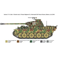 Italeri 1/72 Pz. Kpfw. V Panther Ausf. A Пантера танк модел изображение 5