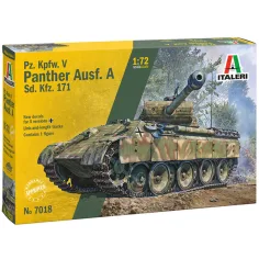 Italeri 1/72 Pz. Kpfw. V Panther Ausf. A Пантера танк модел