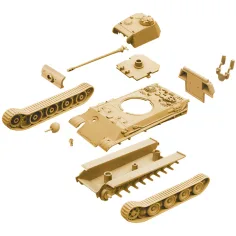 Italeri 1/72 Pz. Kpfw. V Panther Ausf. G Пантера танк 2бр. комплект за моделиране изображение 3